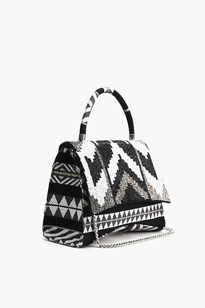 Ikat Noir Elegance